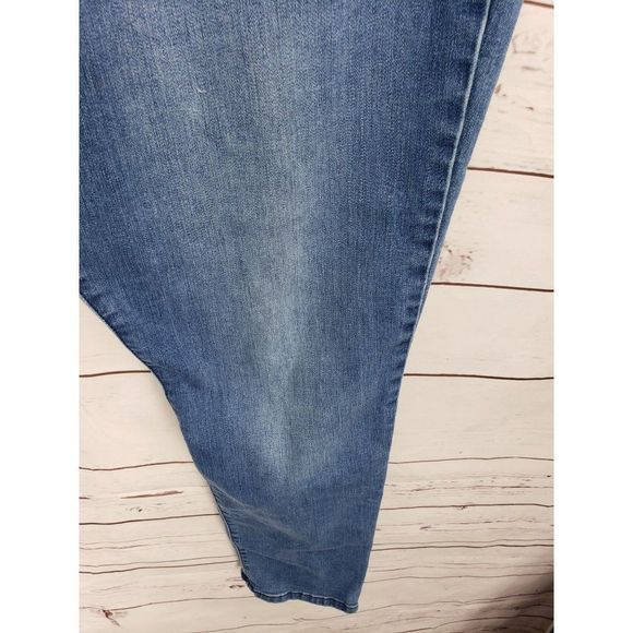 Isabel Maternity Ingrid & Isabel Jeggings size 16 straight leg denim blue jeans - Picture 10 of 12